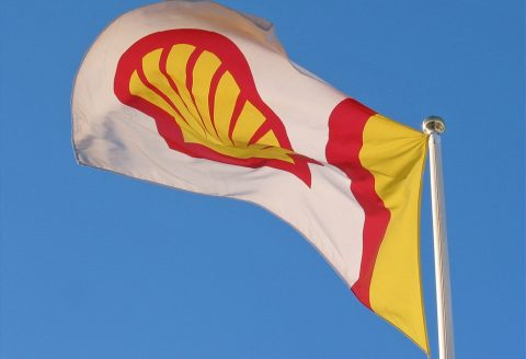 shell, vlag
