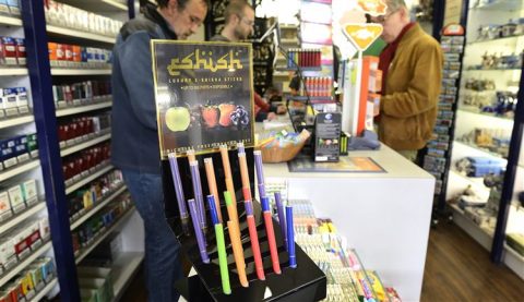 shisha-pen, elektrische sigaret zonder nicotine, e-sigaret