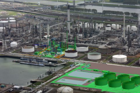 raffinaderij ExxonMobil Rotterdam