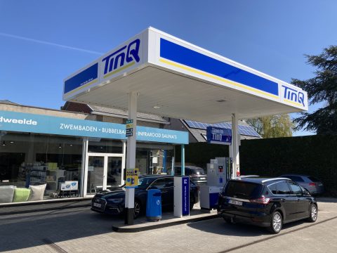 TinQ eerste tankstation België