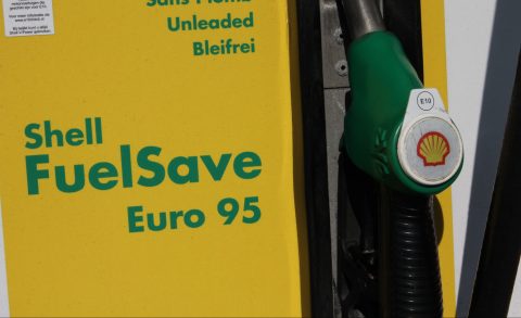 Shell nozzle benzine Euro 95