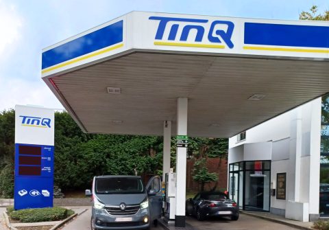 TinQ-tankstation Mechelen België