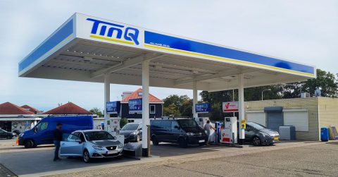 TinQ breidt netwerk uit met vijf nieuwe onbemande tankstations