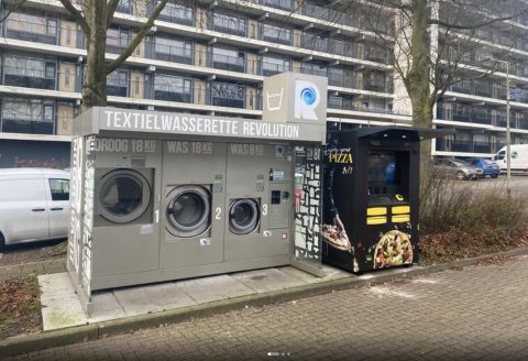 Voortaan textiel wassen én pizza eten bij AVIA-tankstation ‘Hatertseweg’ Nijmegen