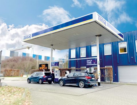 TinQ opent minstens zes tankstations in België