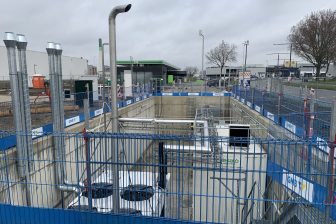 Greenpoint: bouw eerste ondergrondse waterstofstation van Europa vordert gestaag