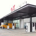 Enige OK-tankstation van Hilversum nu uitgebreid met vijf OK-wasboxen