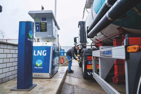 LNG 16 cent goedkoper, prijs na twee jaar weer onder die van diesel